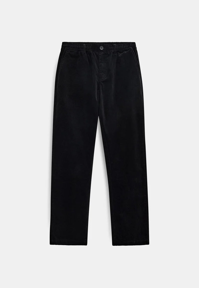 Pantalones Anerkjendt Akjan Elastic Cord Caviar