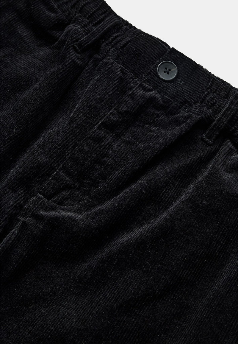 Pantalones Anerkjendt Akjan Elastic Cord Caviar