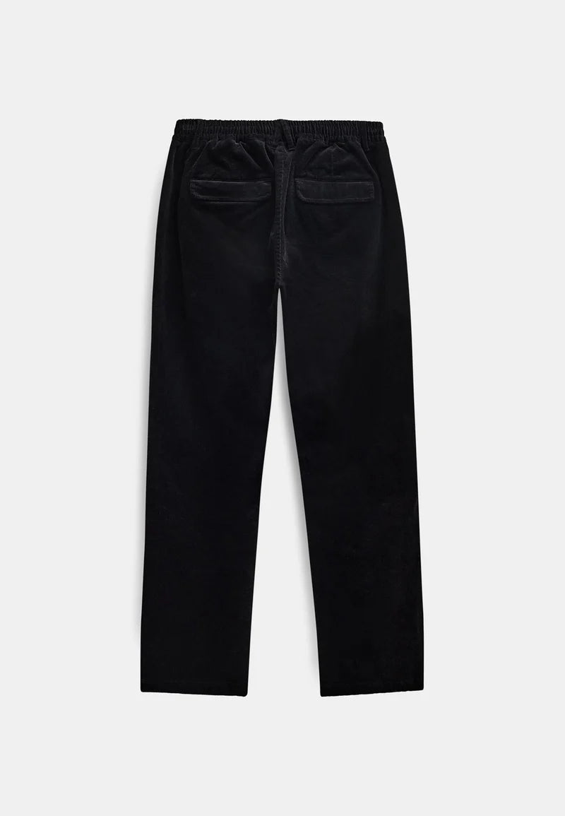 Pantalones Anerkjendt Akjan Elastic Cord Caviar