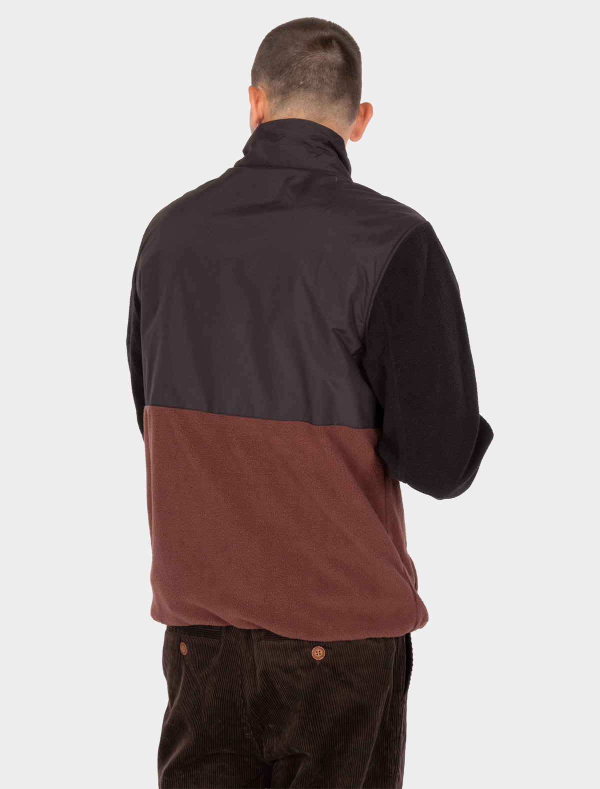 Chaqueta Iriedaily Auf Deck Fleece Dark rum