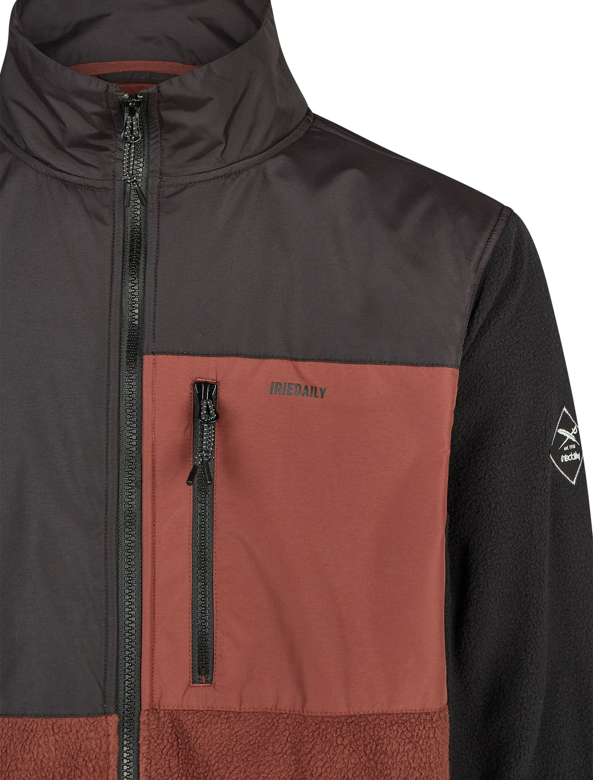 Chaqueta Iriedaily Auf Deck Fleece Dark rum