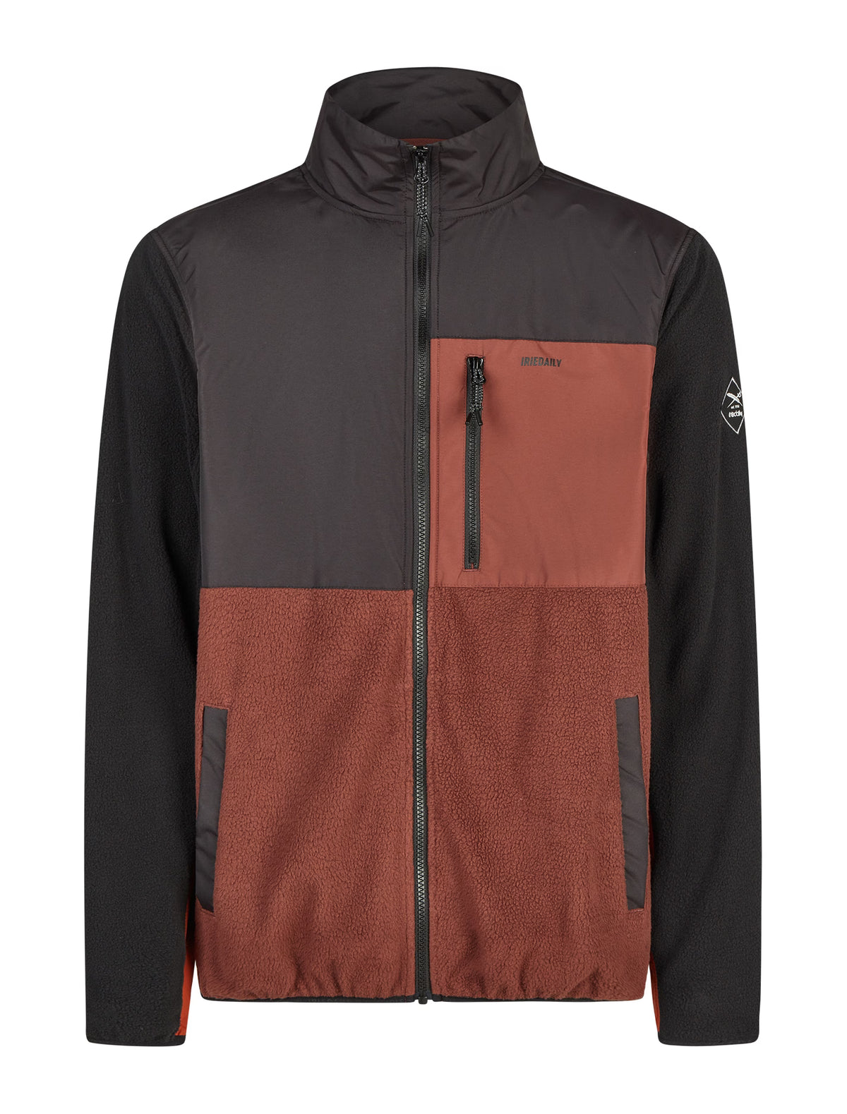 Chaqueta Iriedaily Auf Deck Fleece Dark rum