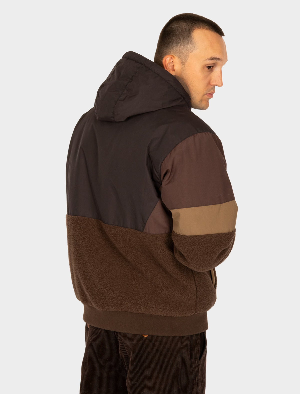 Chaqueta Iriedaily Get on Deck Dark Coffee