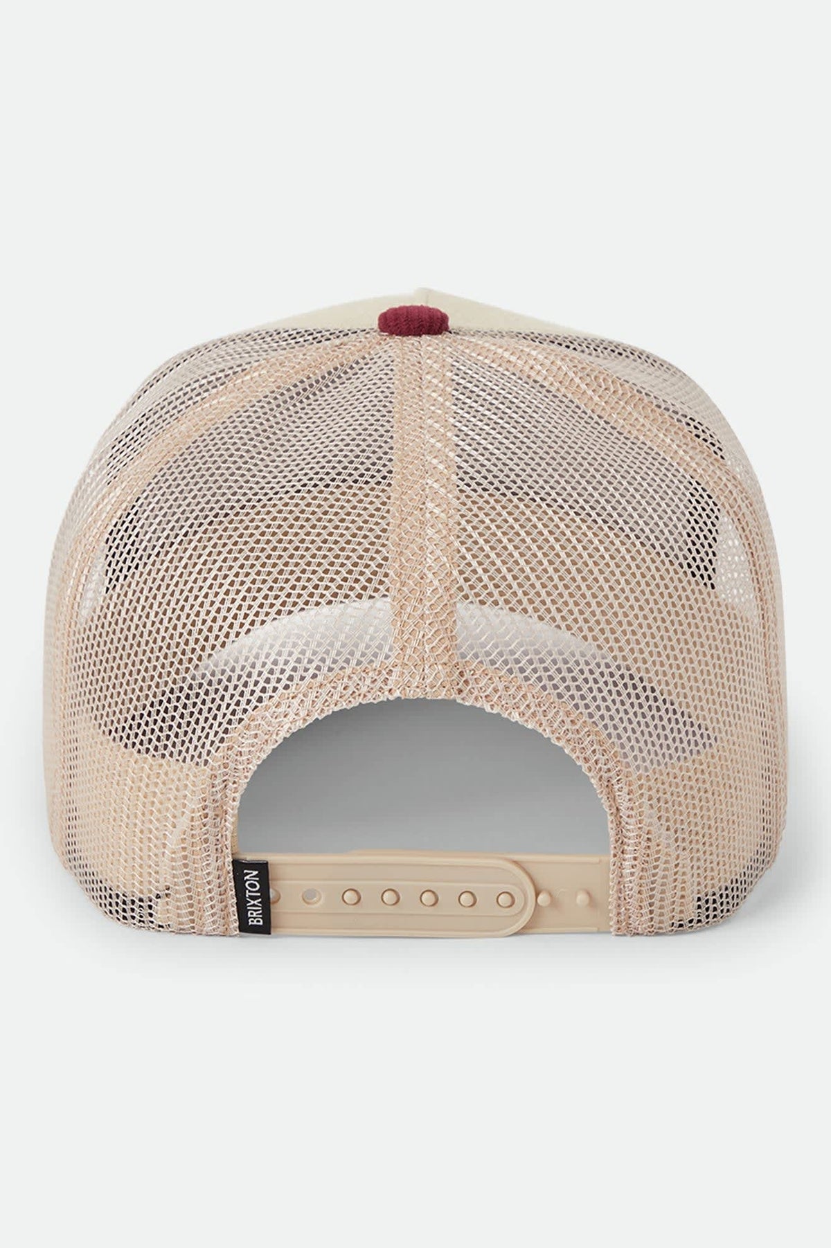 Gorra Brixton Hubal C Oat Mel/Dark brick Corduroy