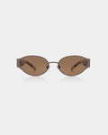 Gafas de Sol A. Kjærbede Bella Matte Brown Cookie Dough