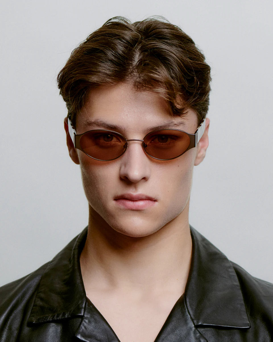 Gafas de Sol A. Kjærbede Bella Matte Brown Cookie Dough