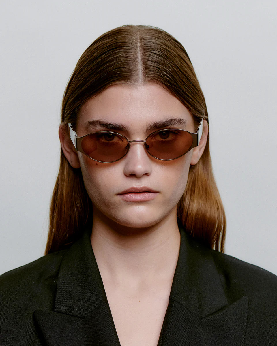Gafas de Sol A. Kjærbede Bella Matte Brown Cookie Dough