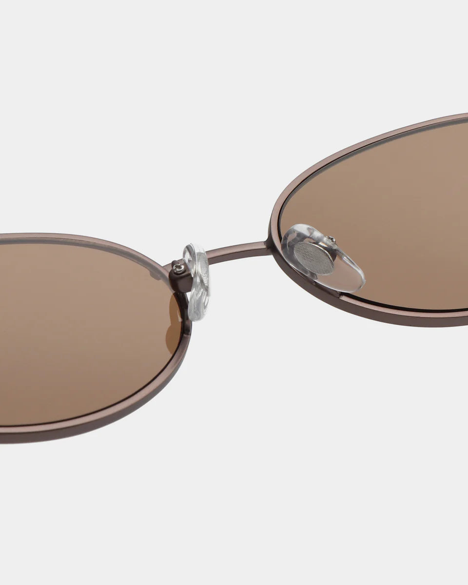 Gafas de Sol A. Kjærbede Bella Matte Brown Cookie Dough