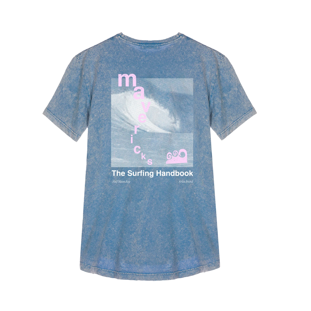 Camiseta Arica Surfing Handbook Azul