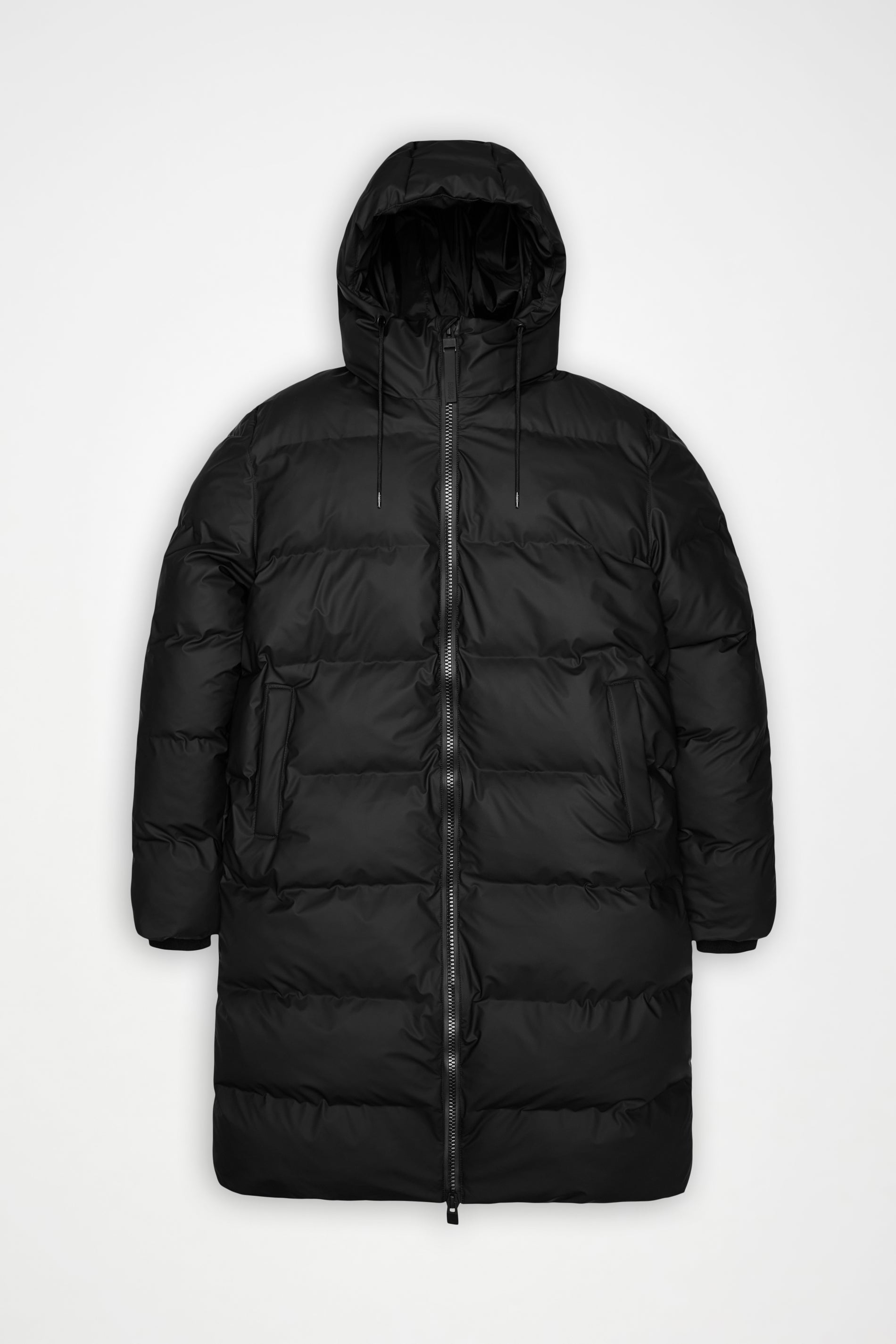 Abrigo Rains Alta Longer Puffer Jacket W3T4 Negro