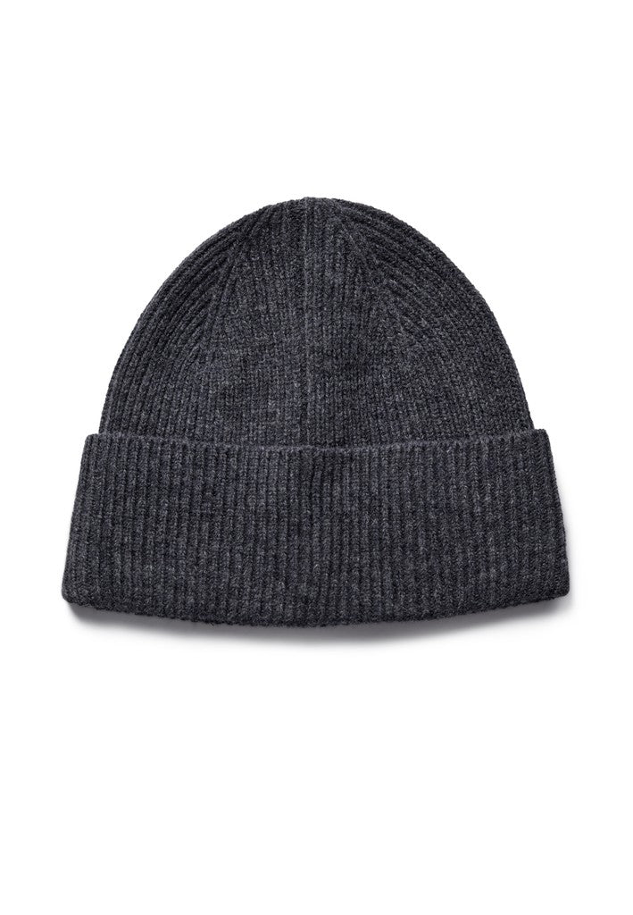 Gorro Anerkjendt Akfelix Merino Dark Grey Melange