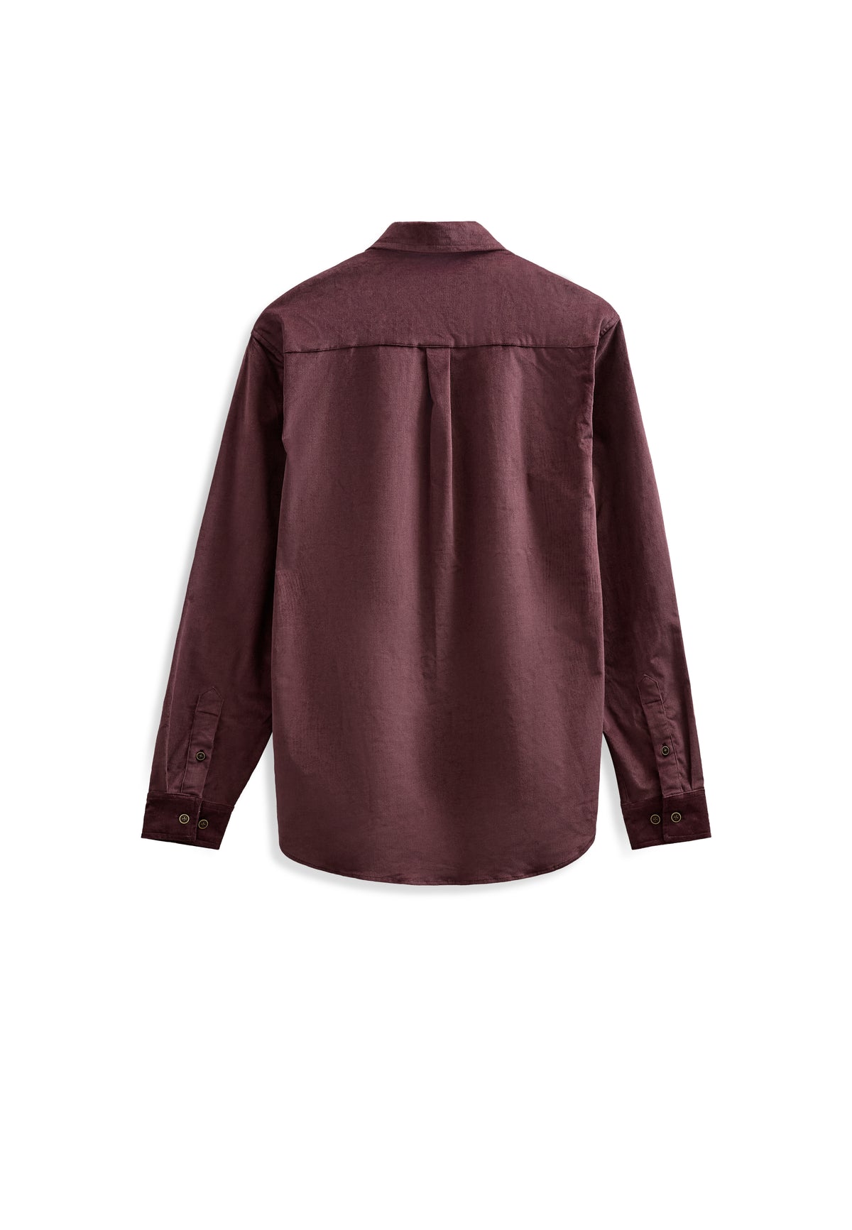 Camisa Anerkjendt Akleif Solid cord Vineyard wine