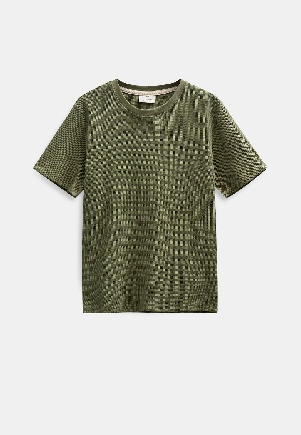 Camiseta Anerkjendt Akkikki Waffle Tee Verde