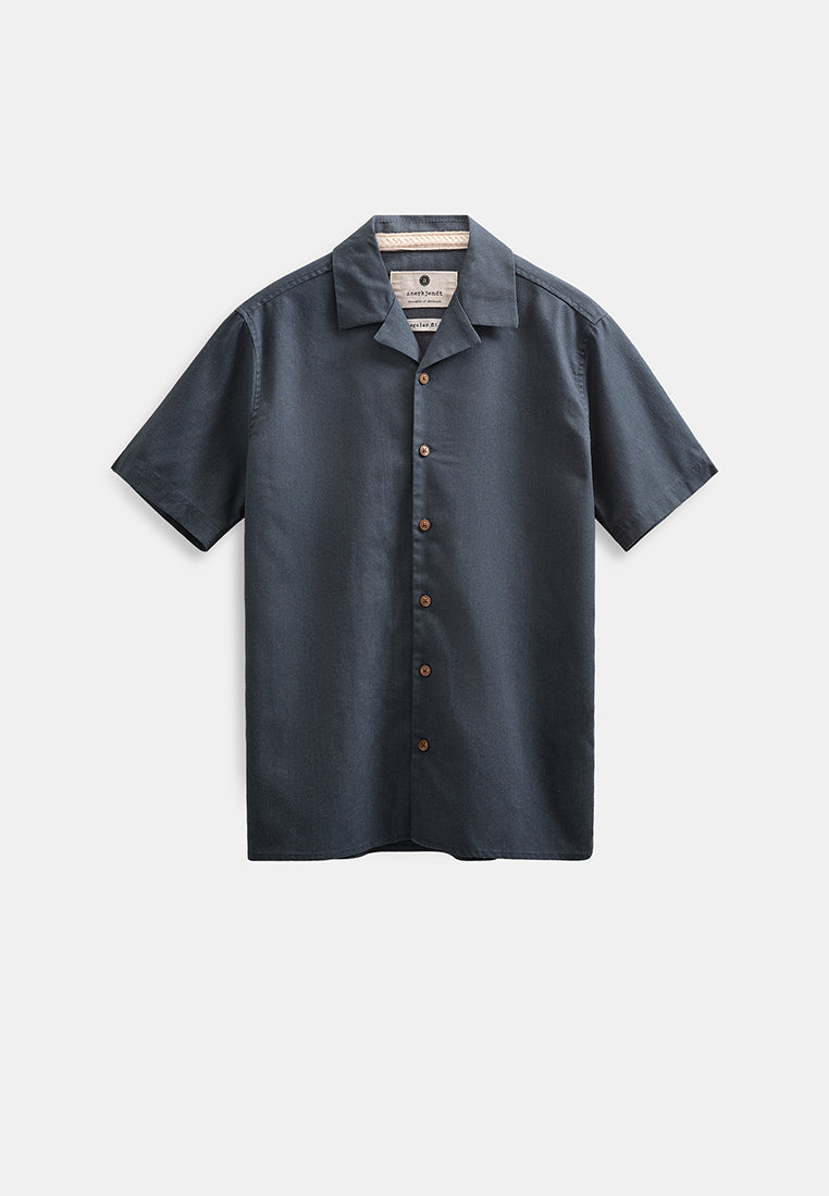 Camisa Anerkjendt Akleo Azul indigo