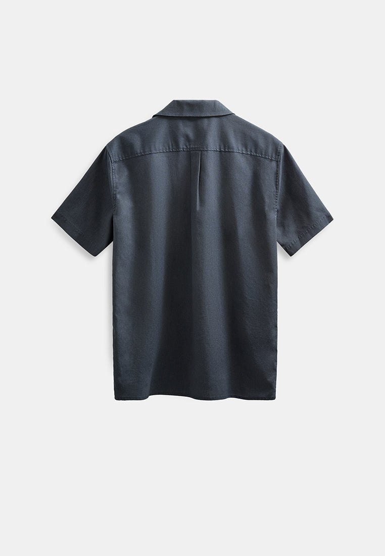 Camisa Anerkjendt Akleo Azul indigo