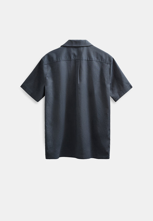 Camisa Anerkjendt Akleo Azul indigo