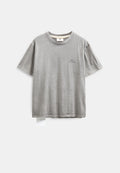 Camiseta Anerkjendt Akvillads Axdk2 Gray Flannel