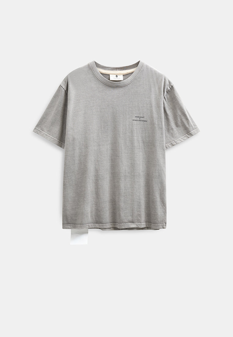 Camiseta Anerkjendt Akvillads Axdk2 Gray Flannel