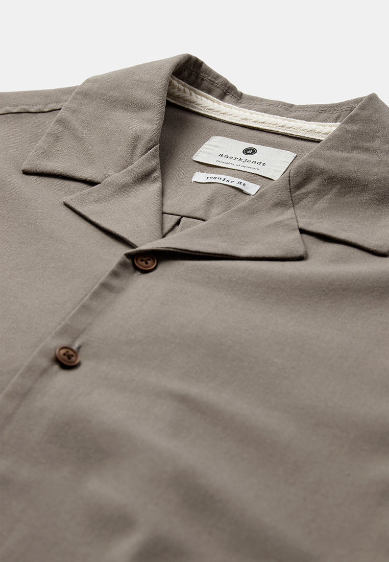 Camisa Anerkjendt Akleo Gray Flannel