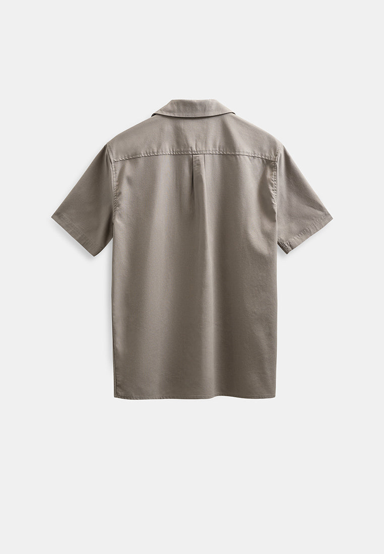 Camisa Anerkjendt Akleo Gray Flannel