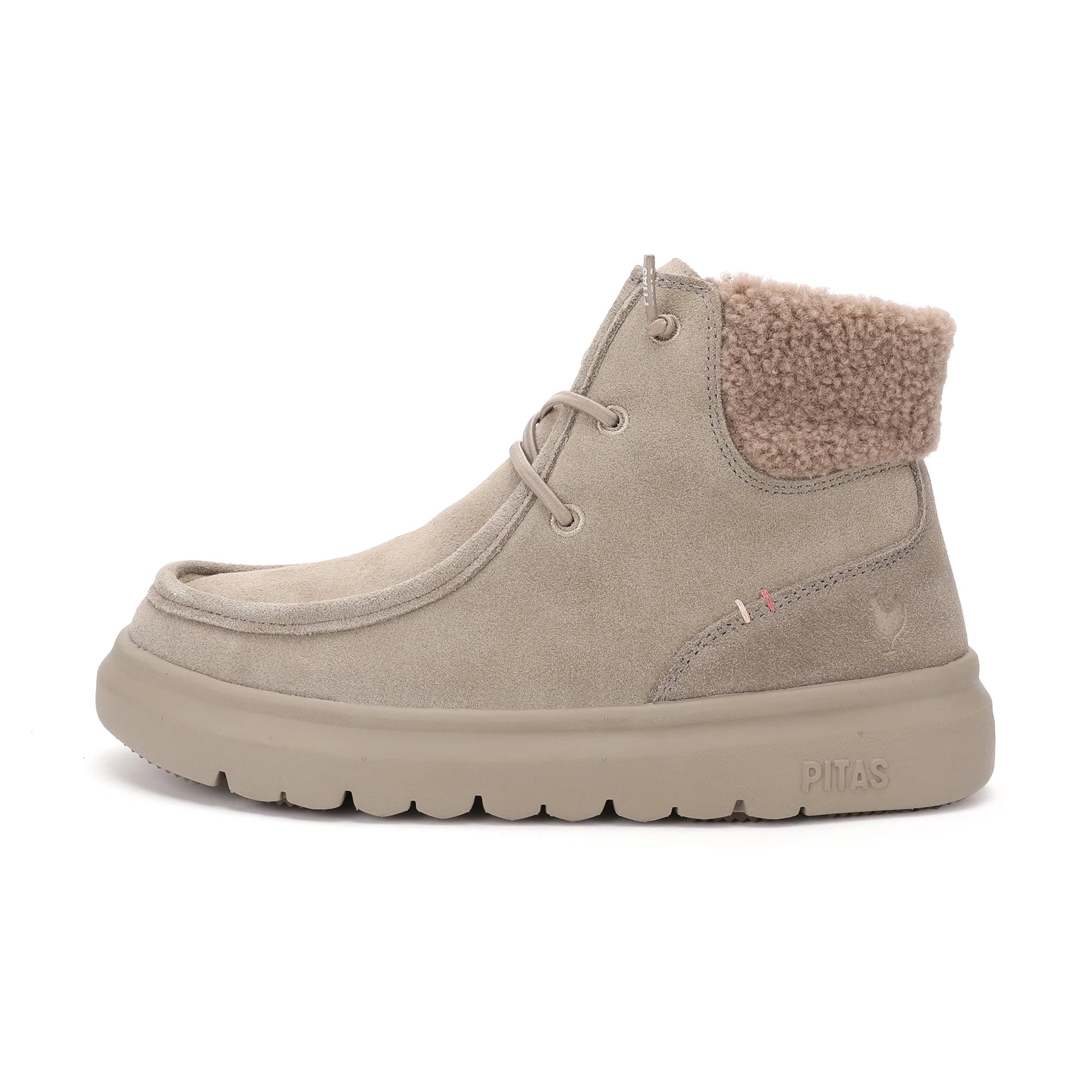 Botas Mujer Pitas Berna Beige- Ultraligeras