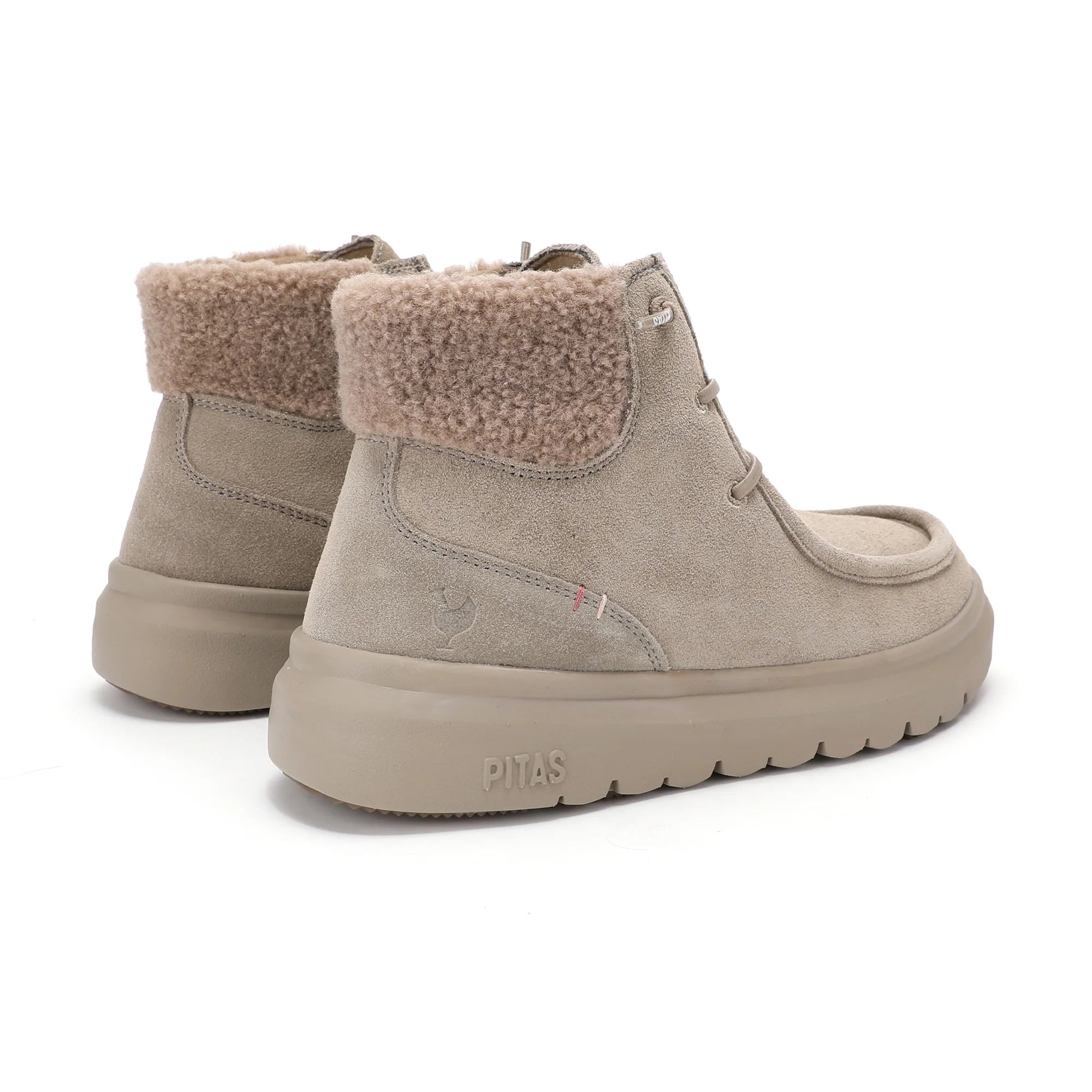 Botas Mujer Pitas Berna Beige- Ultraligeras