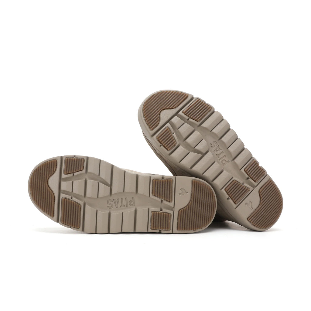 Botas Mujer Pitas Berna Beige- Ultraligeras