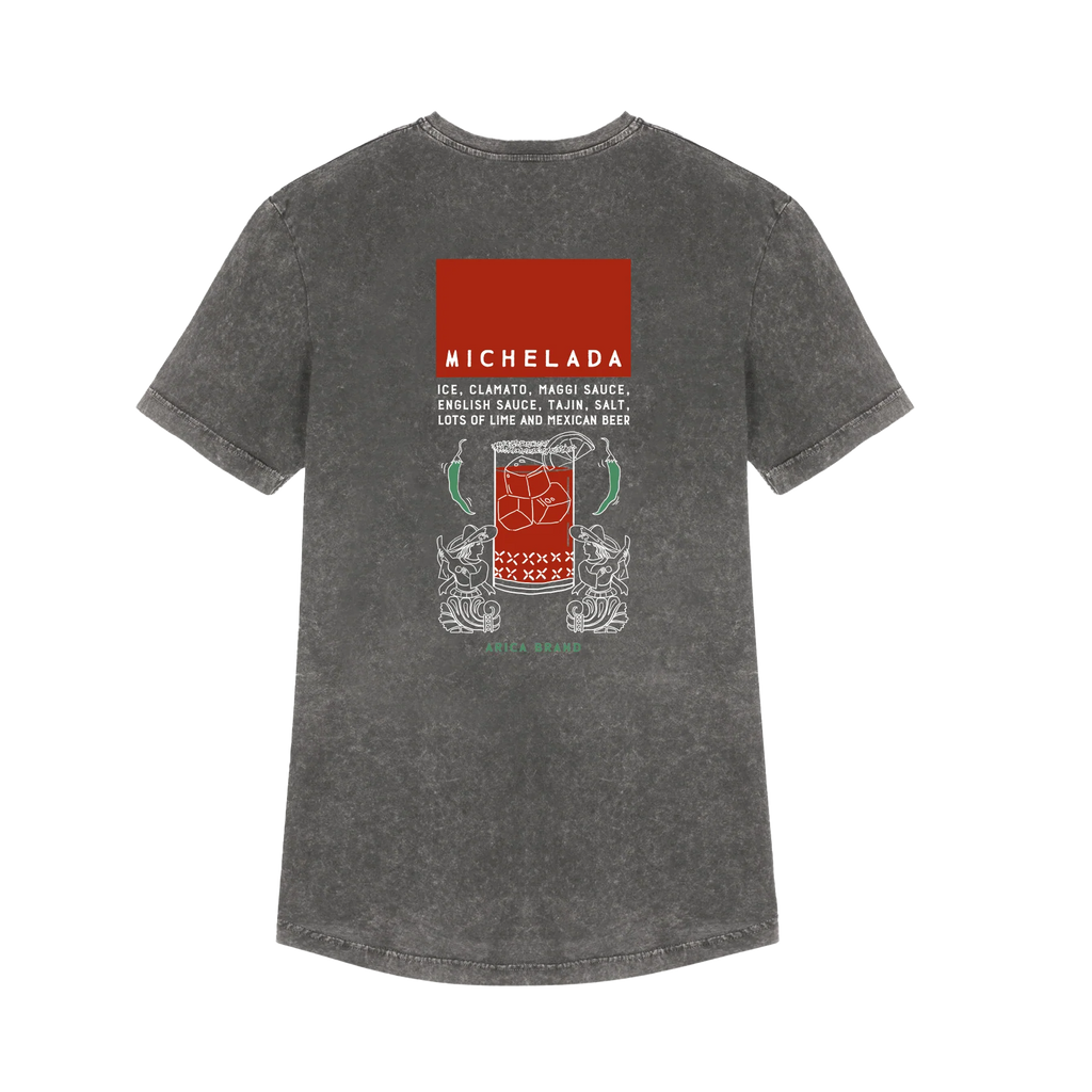 Camiseta Arica Michelada Gris