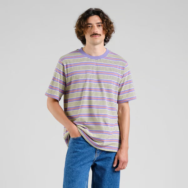 Camiseta Dedicated Gustavsberg Retro Stripe Haze Purple