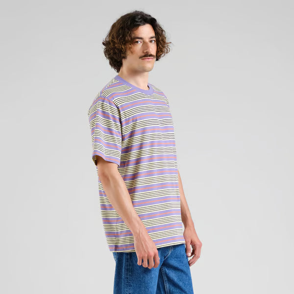 Camiseta Dedicated Gustavsberg Retro Stripe Haze Purple