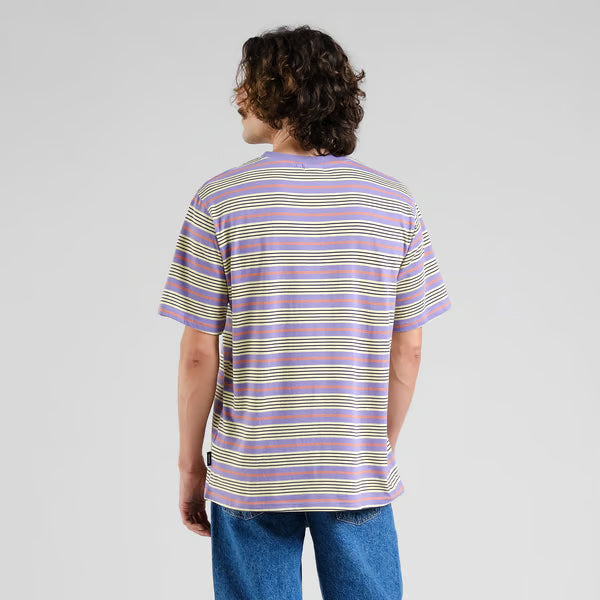 Camiseta Dedicated Gustavsberg Retro Stripe Haze Purple