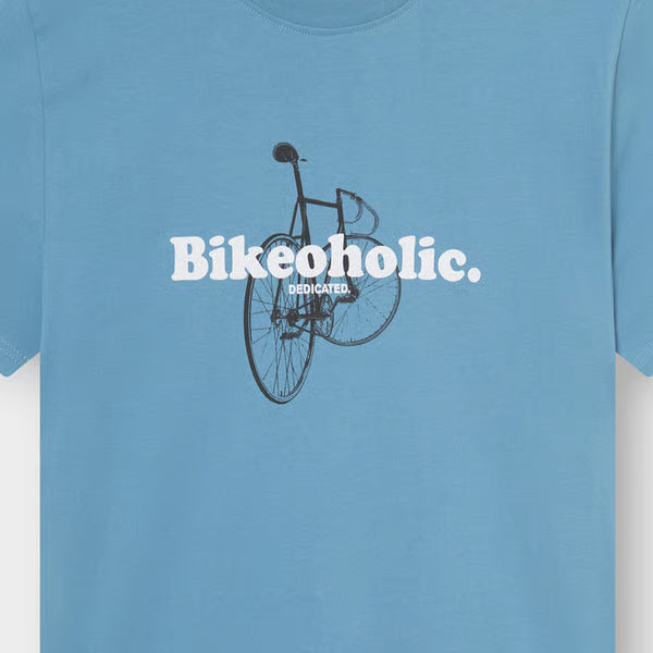 Camiseta Dedicated Stockholm Bikeoholic Niagara Blue