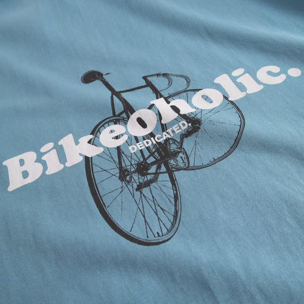 Camiseta Dedicated Stockholm Bikeoholic Niagara Blue