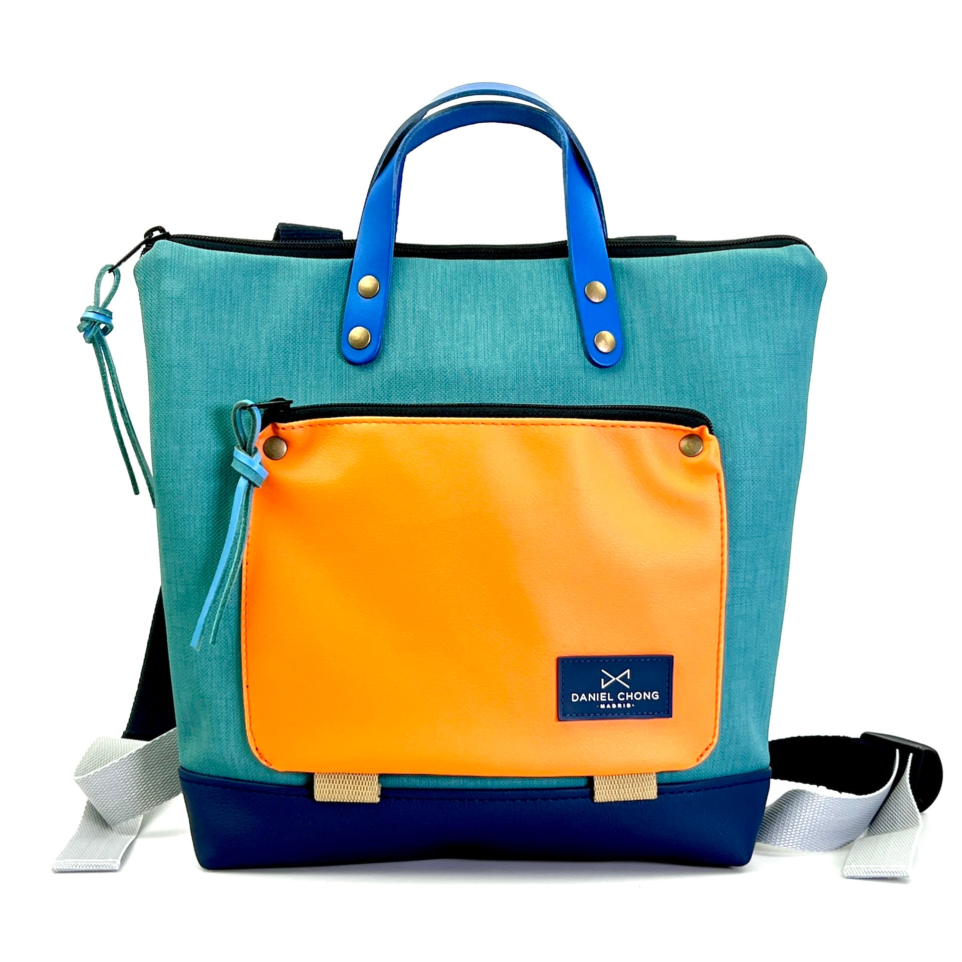 Mochila Daniel Chong Book Holder Mini Cuadrada Impermeable DZ