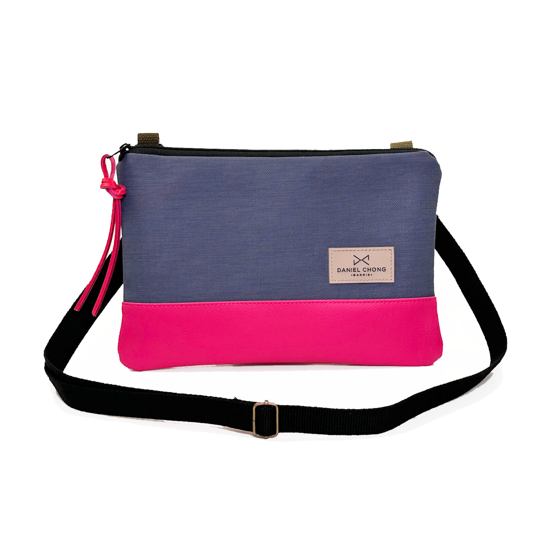 Bandolera Daniel Chong mini Impermeable fucsia