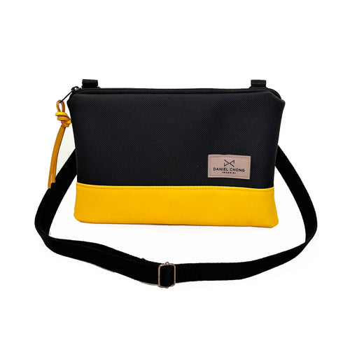 Bandolera Daniel Chong mini Impermeable mostaza