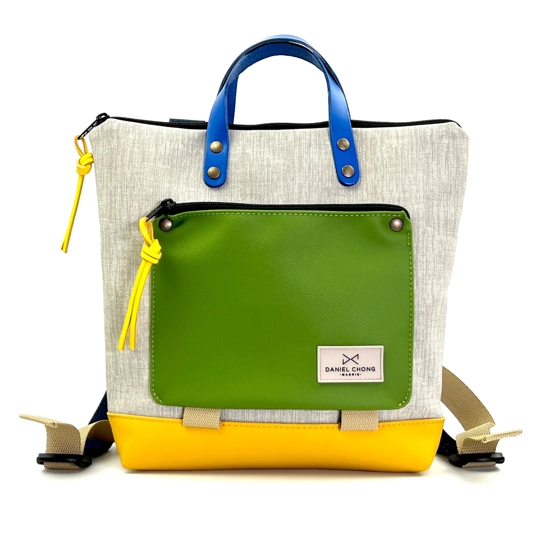 Mochila Daniel Chong mini cuadrada Book Holder Impermeable DZ