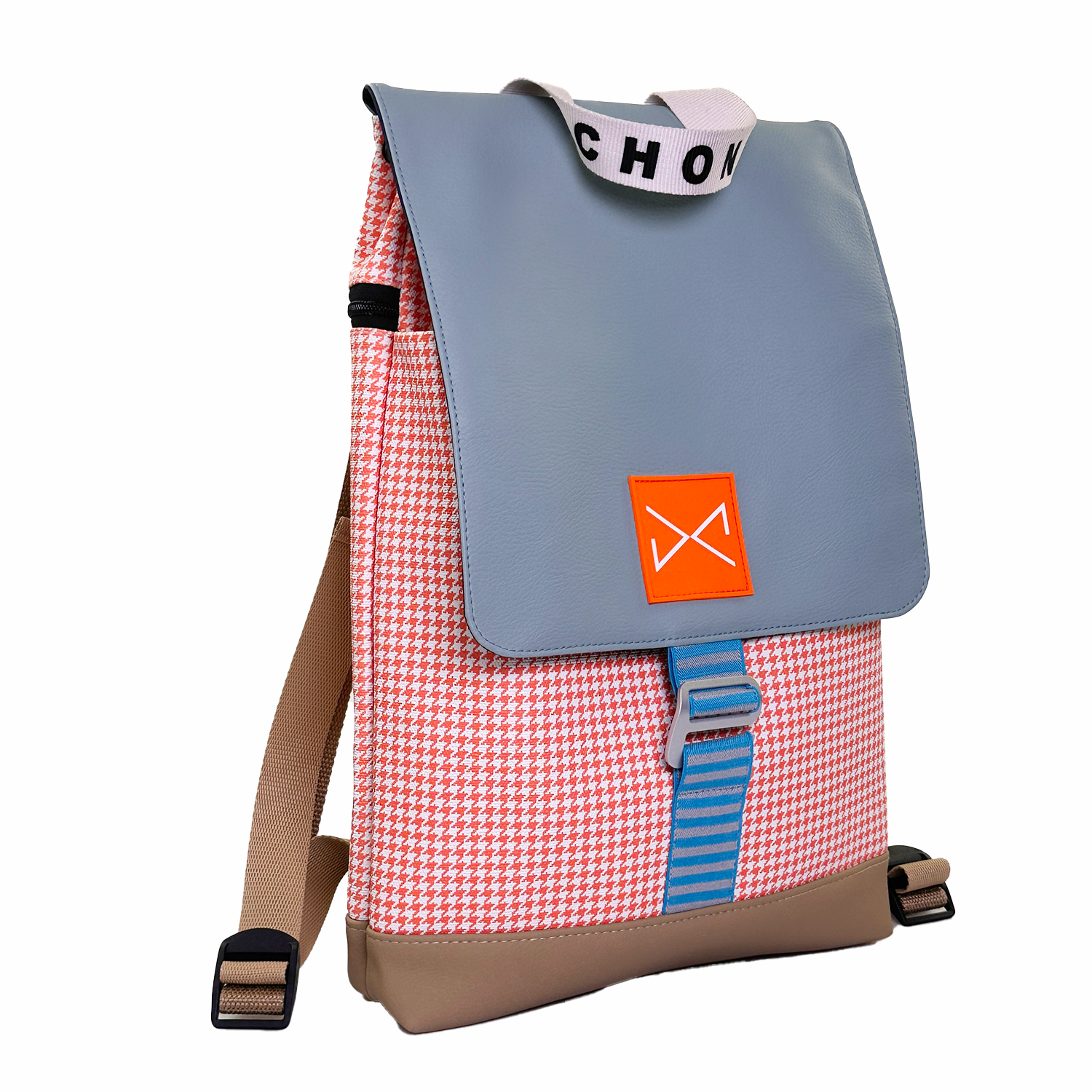 Mochila Daniel Chong The Hook solapa celeste Impermeable DZ