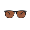 Gafas de Sol Hydroponic Park Negro Marrón Bambú