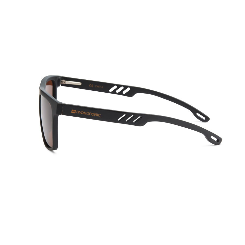 Gafas de Sol Hydroponic Park Negro Marrón Bambú