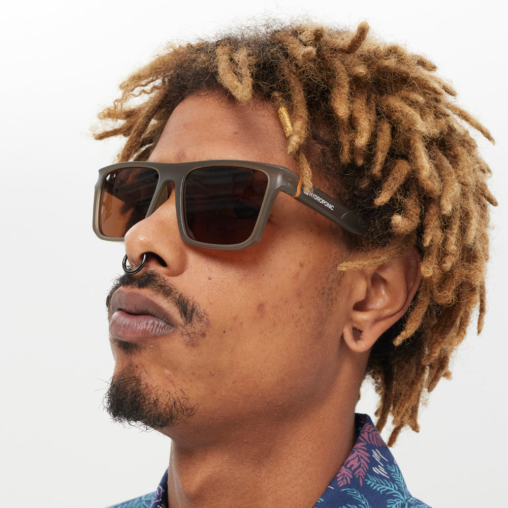 Gafas de Sol Hydroponic Spencer Oliva Mate Marrón