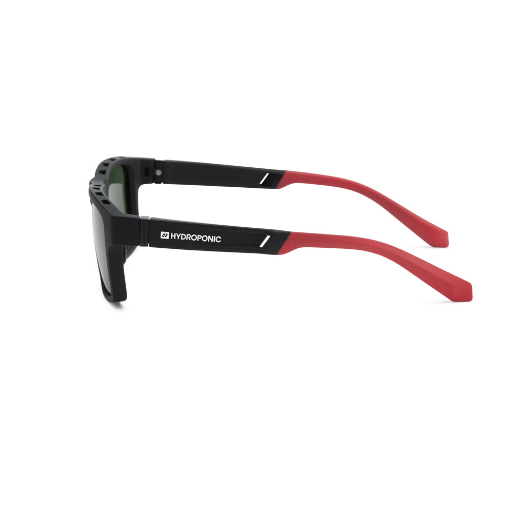 Gafas de Sol Hydroponic Metro Negro Rojo Verde