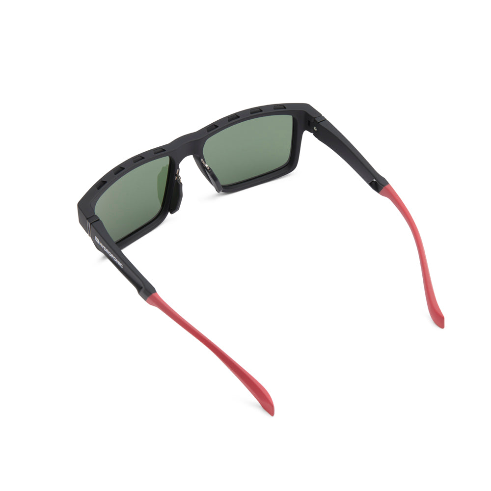 Gafas de Sol Hydroponic Metro Negro Rojo Verde