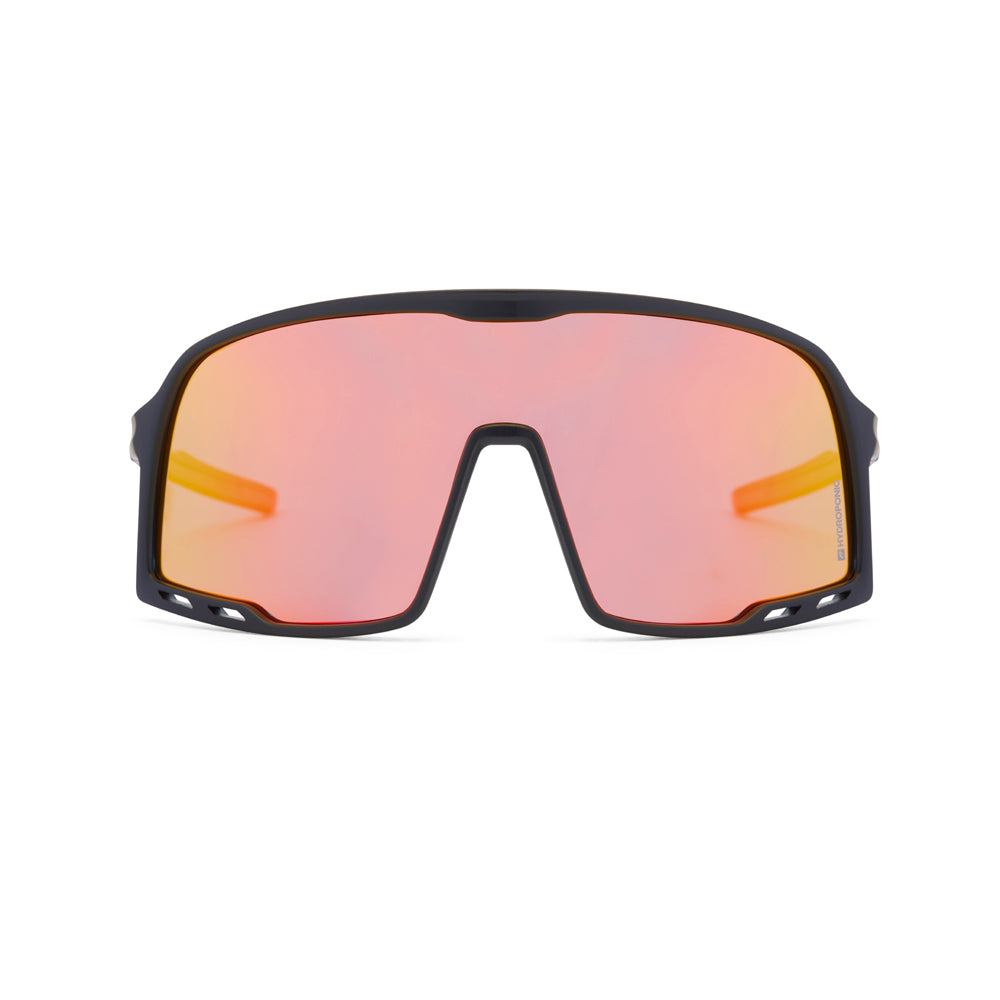 Gafas de Sol Hydroponic Savage Negro Espejo Naranja