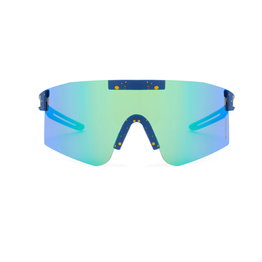 Gafas de Sol Hydroponic Slope Azul Espejo Verde
