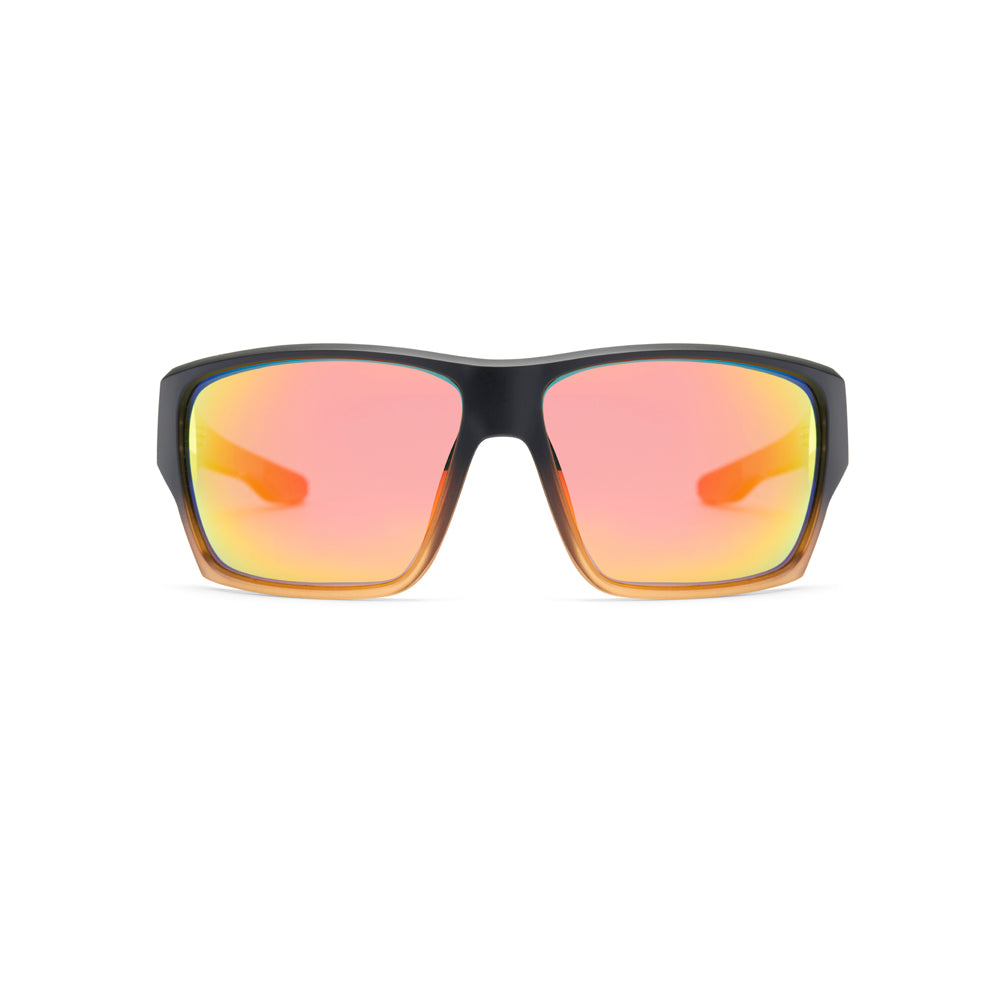 Gafas de Sol Hydroponic Manor Negro Mate Marrón Rojo