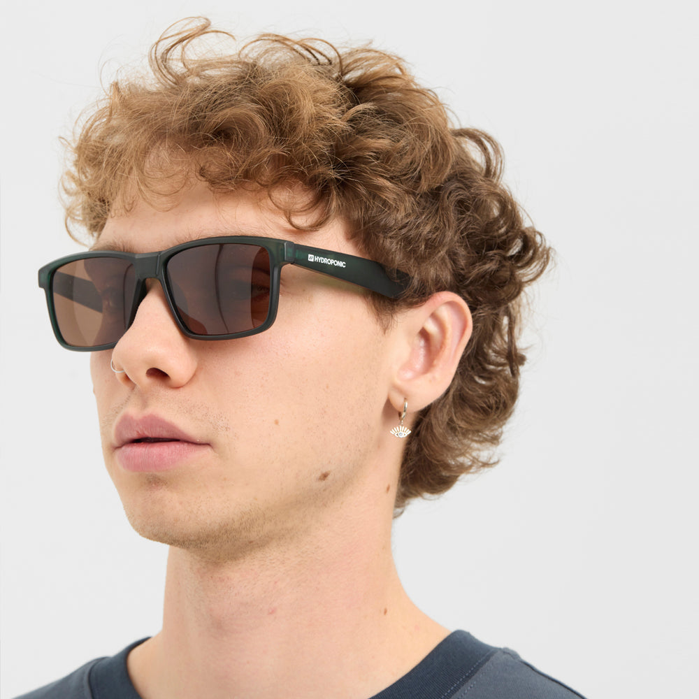 Gafas de Sol Hydroponic Brunson Verde Marrón