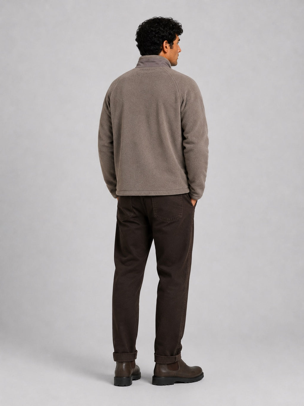 Chaqueta Fat Moose Tech Fleece Morel