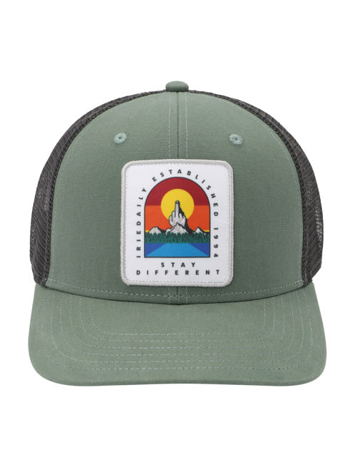 Gorra Iriedaily Stonefinger Olive Grey