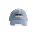 Gorra Hydroponic x Peanut Long Dog Blue Grey cord
